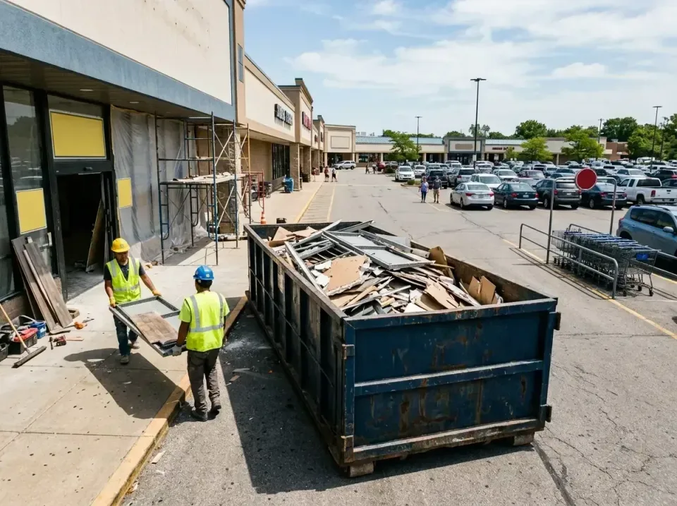 retail-store-renovation-debris-003 — frequently asked questions, Roll-off Dumpster Rentals in Louisville, KY